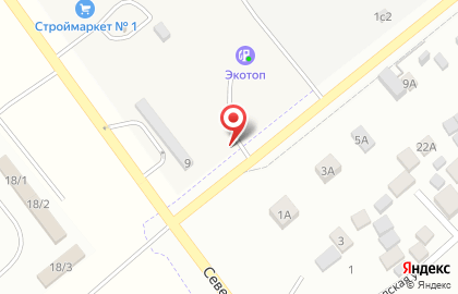 Автостоянка в Челябинске на карте