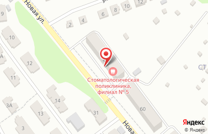 Поликлиника Тульская Областная Стоматологическая Поликлиника на Новой улице на карте