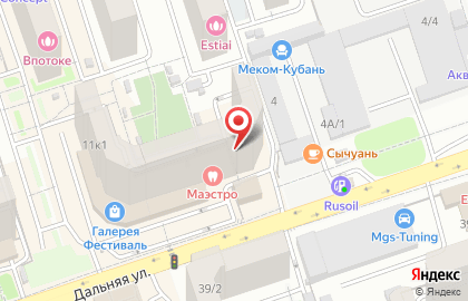 Ателье мебели МиГ в Западном районе на карте