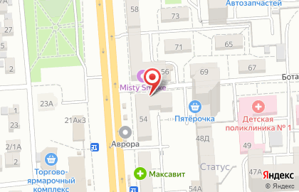 Магазин строительно-хозяйственных товаров Мужичок в Коминтерновском районе на карте