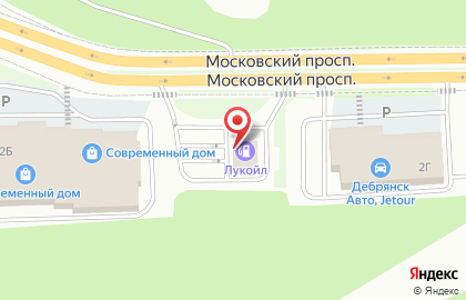Автомойка Лукойл на Московском проспекте на карте