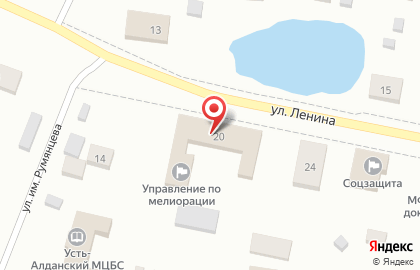 Машинно-технологическая станция на улице Ленина на карте