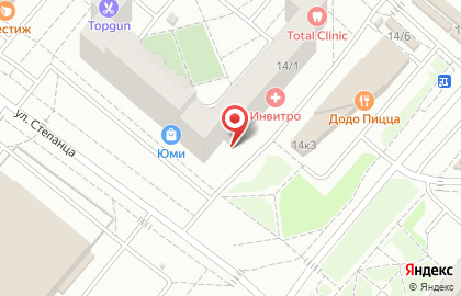 Гостиница Four Rooms в Кировском округе на карте