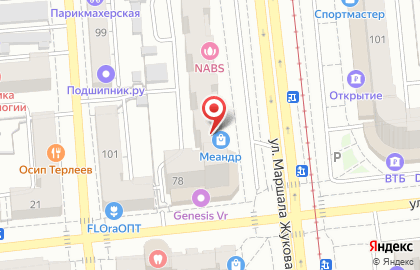 Дверная компания Капель на улице Маршала Жукова на карте