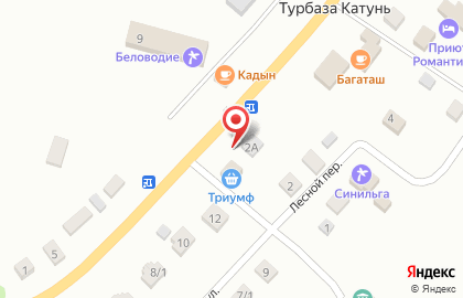 Киоск по продаже сувениров на улице Романтиков на карте