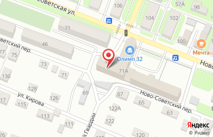 Полиграфическая компания Графика в Бежицком районе на карте