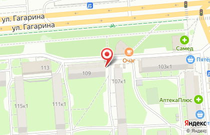 Салон-парикмахерская Лиза в Советском районе на карте