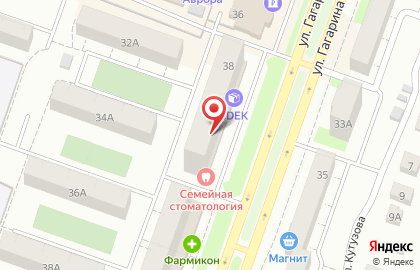 Школа иностранных языков Английский клуб на улице Гагарина, 38 на карте
