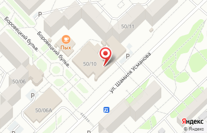 Медицинский центр Medical+ на улице Шамиля Усманова на карте