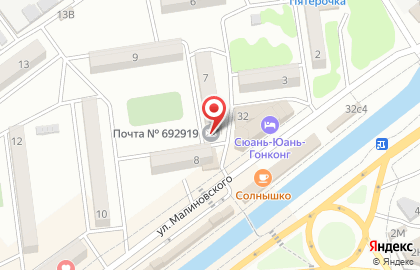 Почта России во Владивостоке на карте