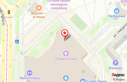 Химчистка одежды и обуви Bowe в Центральном районе на карте