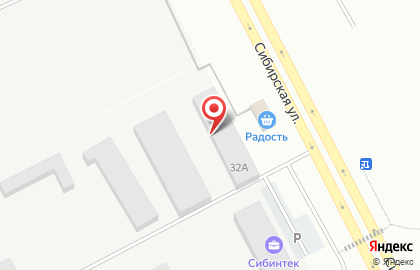 Компания Трактородеталь на ​Сибирской улице на карте