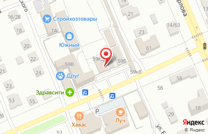 Магазин товаров для сада и дома на улице Ашмарина на карте
