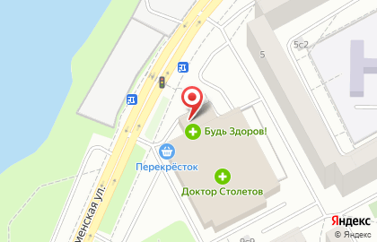 Магазин хлеба в Москве на карте