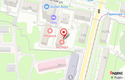 Консалтинговая компания Ваш Бизнес на Красносельской улице на карте