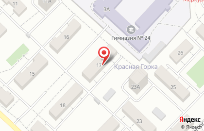 Автошкола Арус на Красногорской улице на карте