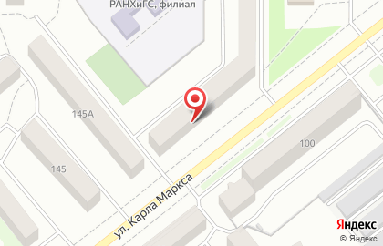 Парикмахерская Кокетка на улице К.Маркса на карте