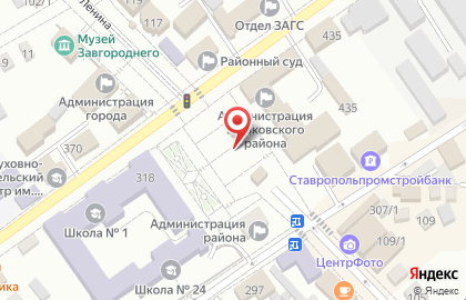Ремонт стиральных машин в Михайловске на карте