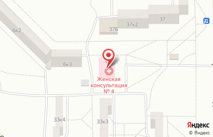 Женская консультация №4, Родильный дом №2 на карте