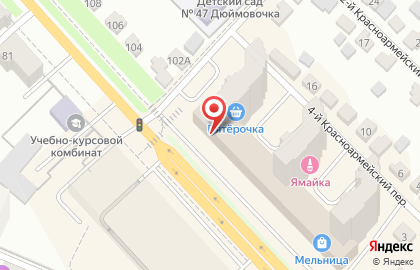 Торгово-ремонтная фирма Офисные перегородки на Красноармейской улице на карте