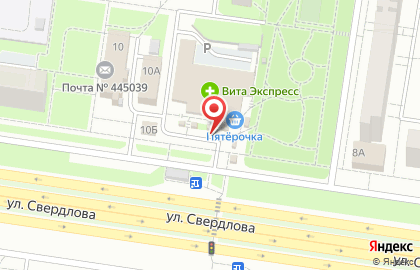 Киоск фастфудной продукции в Автозаводском районе на карте