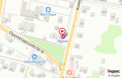 Гостиница Мария на карте