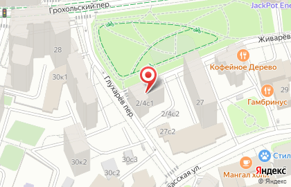Банкомат Открытие в Живаревом переулке на карте