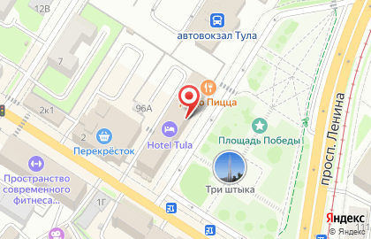 Фастфуд-кафе Вкусный ролл на проспекте Ленина на карте
