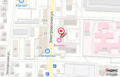 Салон красоты Визави на улице Калининградская на карте