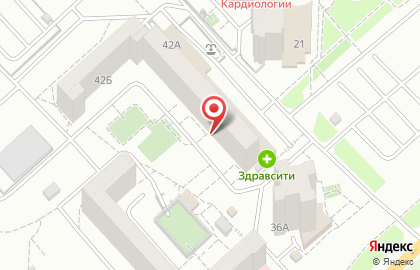 Салон красоты Блеск в Советском районе на карте