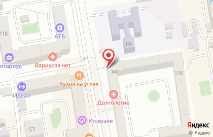 Домино на улице Карла Маркса на карте