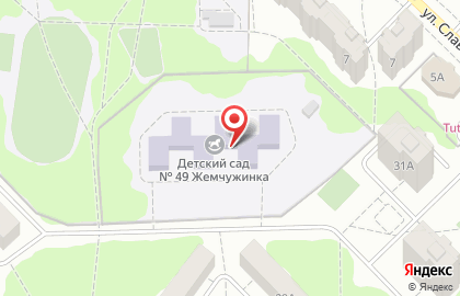Детский сад Жемчужинка №49 на карте