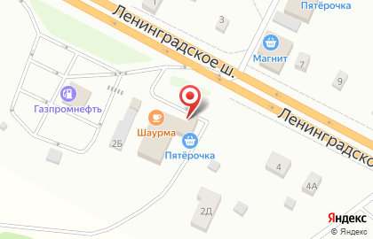 Шиномонтажная мастерская Петромастер в Твери на карте