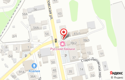 Сауна Русская банька в Томске на карте
