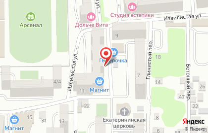 Sushi good на Извилистой улице на карте