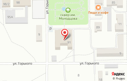 Дом культуры им. Молодцова, МБУК на карте