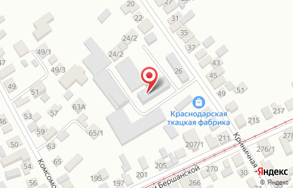 Компания Краснодарская ткацкая фабрика на карте