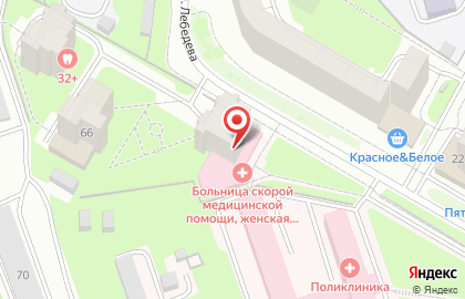 Диагностический центр Витамед на улице Лебедева на карте