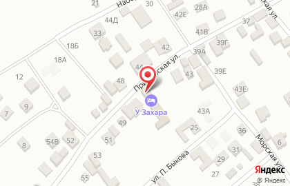 Пекарня Хлебный дворик на Приморской улице на карте