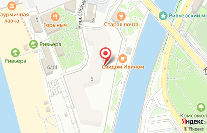 Не горюй в Ривьерском переулке на карте