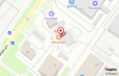 Комплекс Пит-Стоп на Индустриальной улице на карте