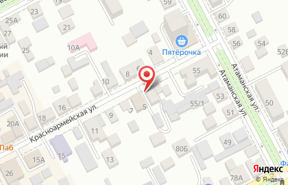 Местное отделение политической партии Лдпр на Красноармейской улице на карте