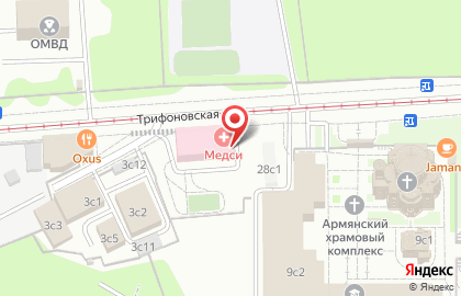 Банкомат Райффайзенбанк в Москве на карте