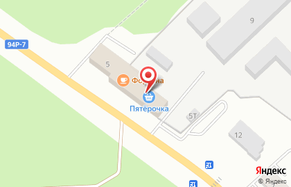 Супермаркет Пятёрочка в Ижевске на карте