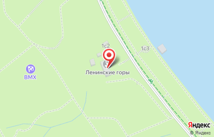 Поисково-спасательная станция на воде Ленинские горы на карте