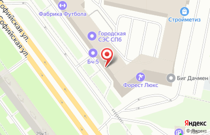 Торгово-промышленное объединение Евротек в Фрунзенском районе на карте