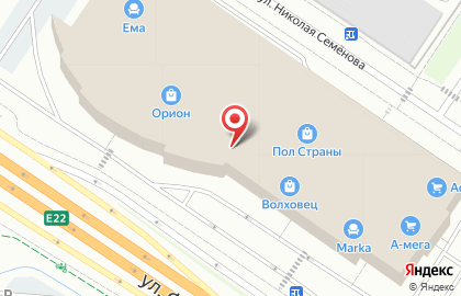 Торговый дом Аскона на улице Федюнинского на карте