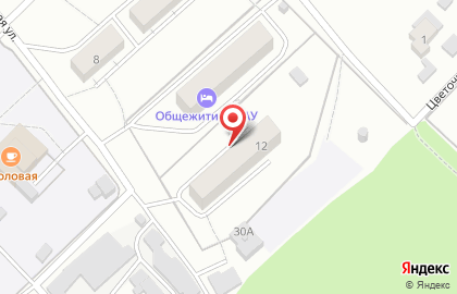 Общежитие, ПГСХА на карте