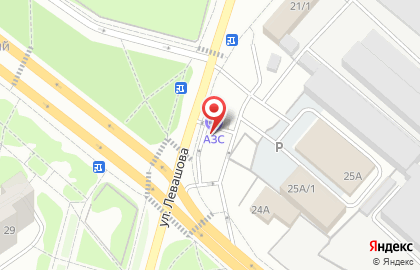 АЗС в Москве на карте
