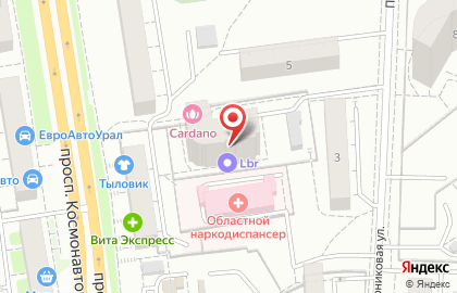 Сервисный центр LBR в Орджоникидзевском районе на карте